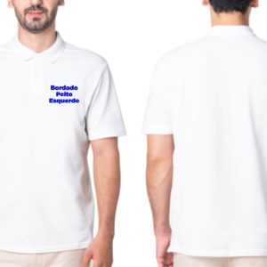 12 Camisetas Pólos Bordadas Piquet ou PV